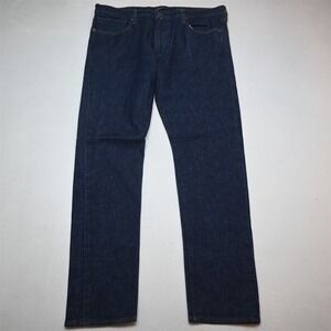 Levis 38x34 Dark Rinse Stretch Denim 512 Slim Tapered‎ Mens Jeans